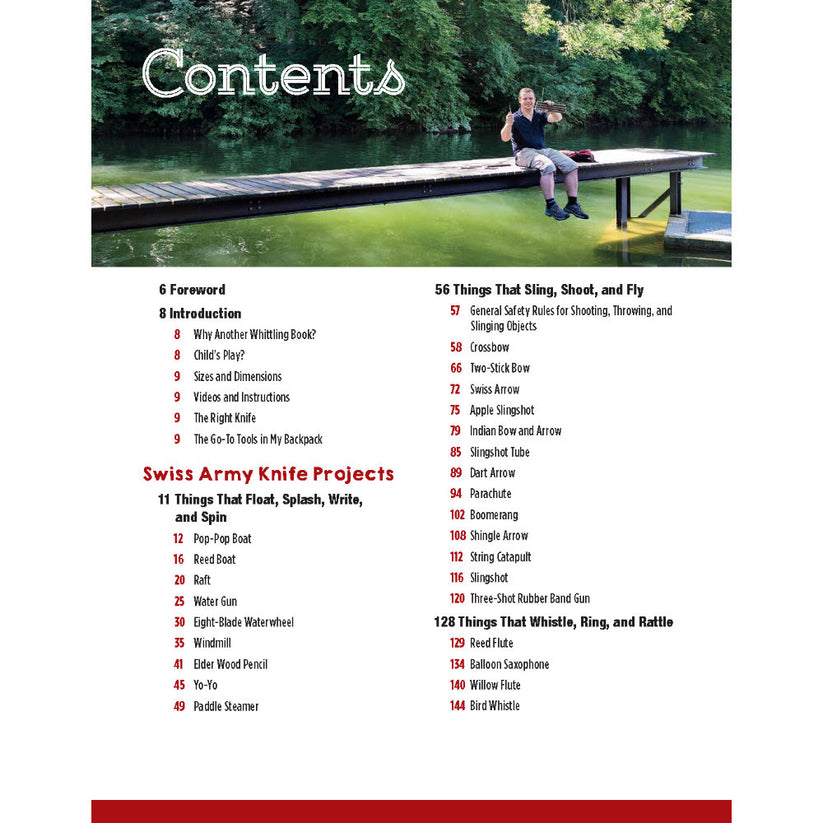 Whittling in the Wild Swiss Army Knife Book by Felix Immler at Swiss