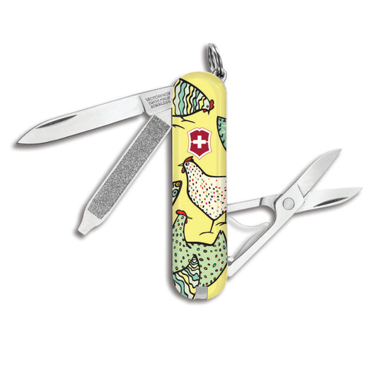 Funky Chickens Classic SD Exclusive Swiss Army Knife at Swiss Knife Shop