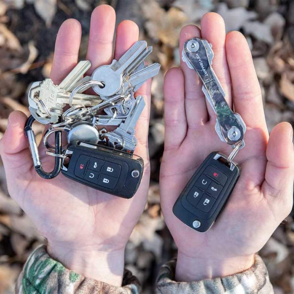 KeySmart Original Key Holder in Mossy Oak Tames Your Jumble of Keys