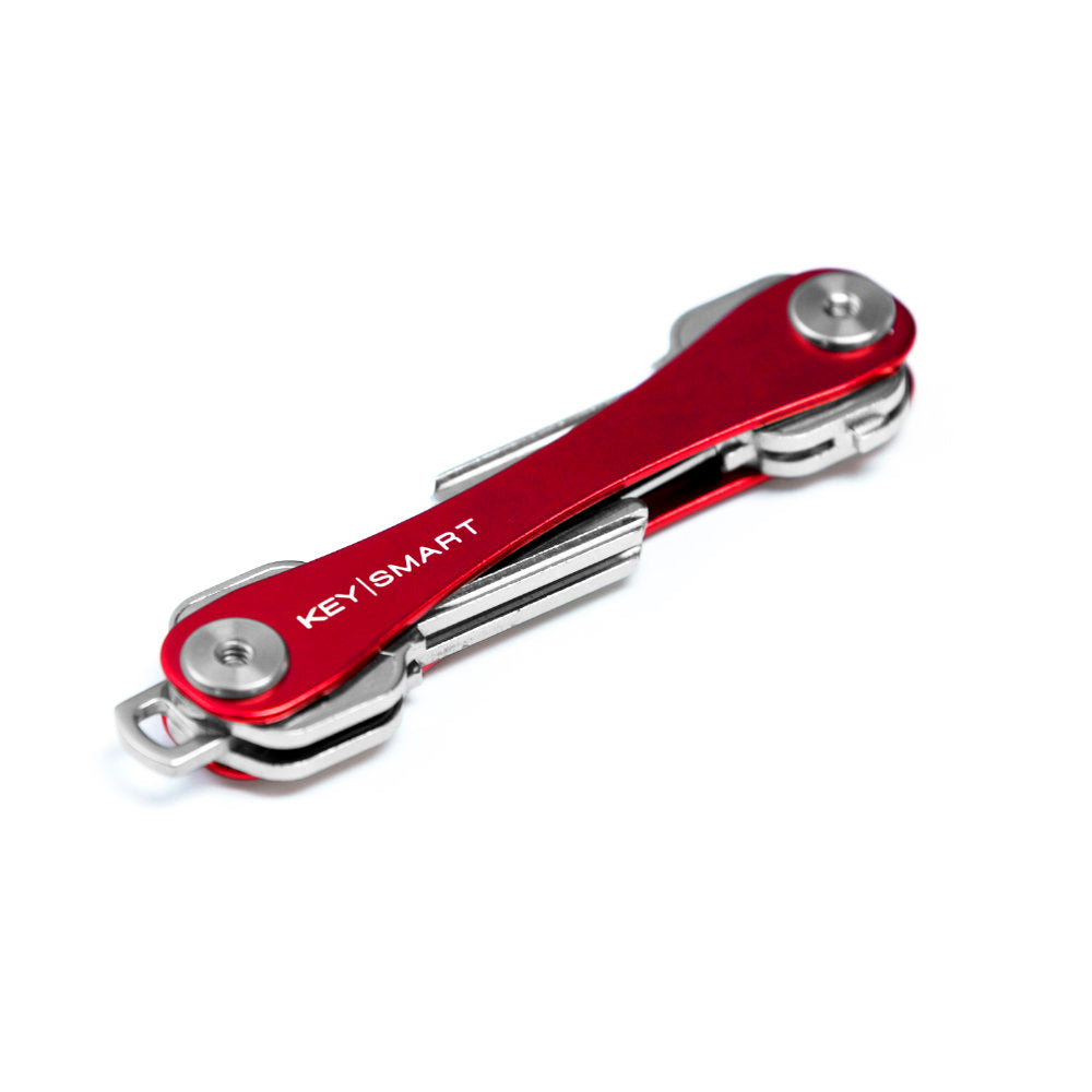 KeySmart Compact Key Holder Red