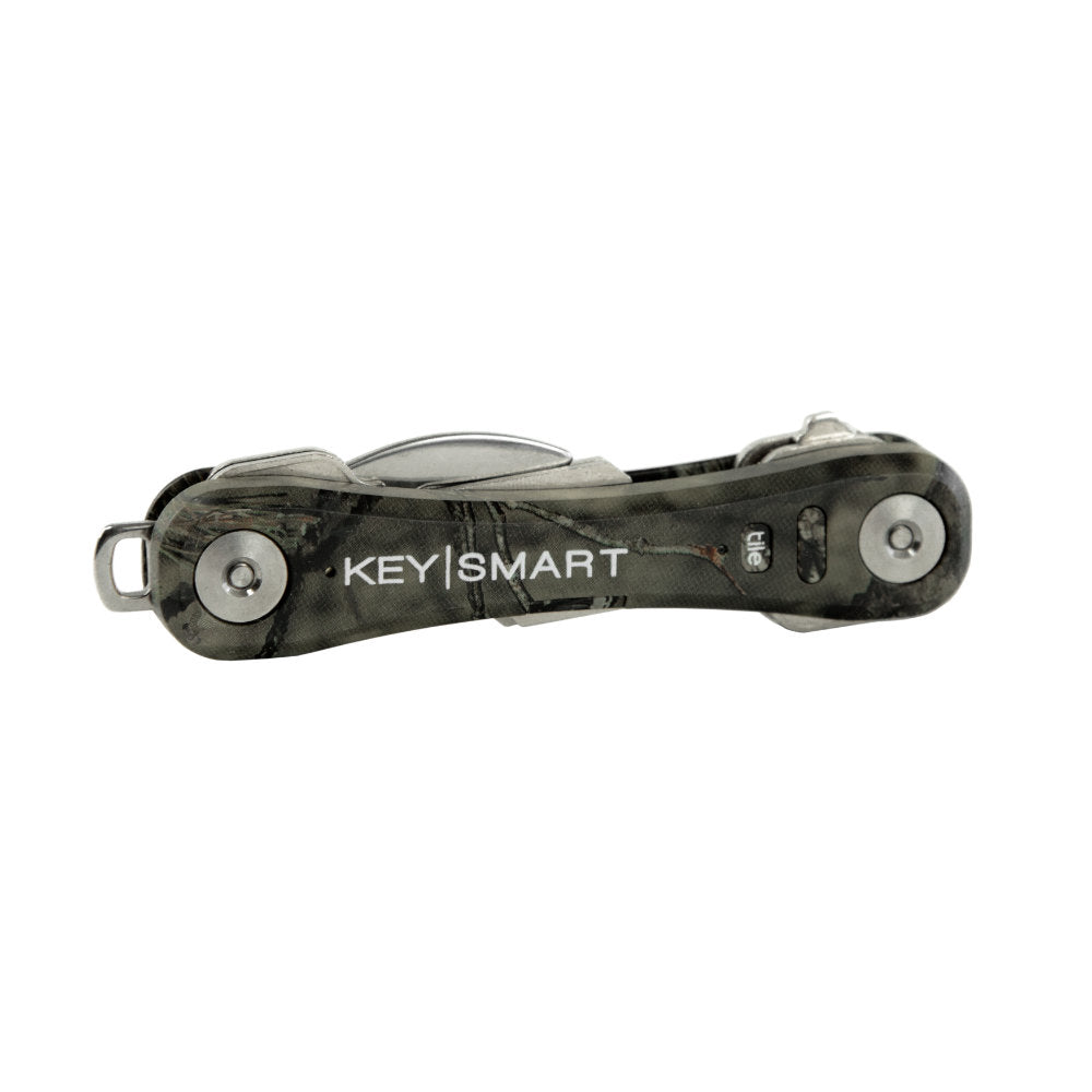 KeySmart Pro Mossy Oak Camo Compact Key Holder with Tile Smart Location