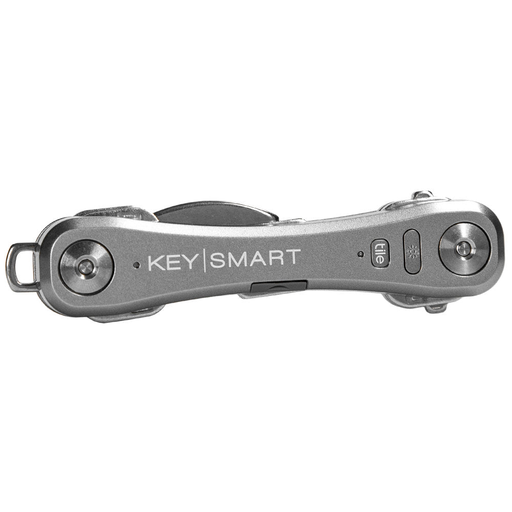 KeySmart Pro Compact Key Holder with Tile Smart Location Slate