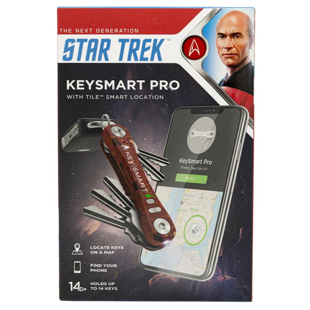KeySmart Pro Star Trek: The Next Generation Compact Key Holder with Branded Packaging