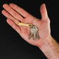 CleanKey Mini Brass Tool by KeySmart Fits in Your Pocket