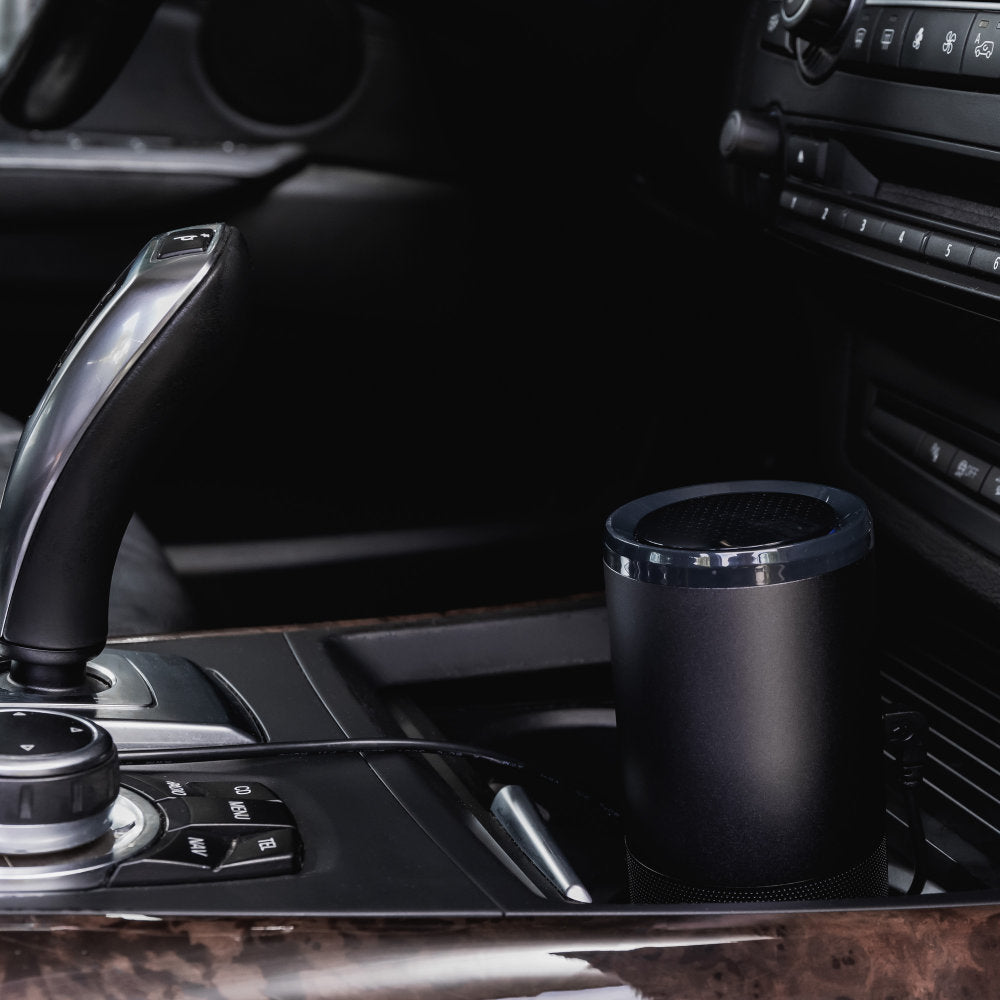 CleanAir UV Air Filter is Compact Enough to Fit in Your Cup Holder