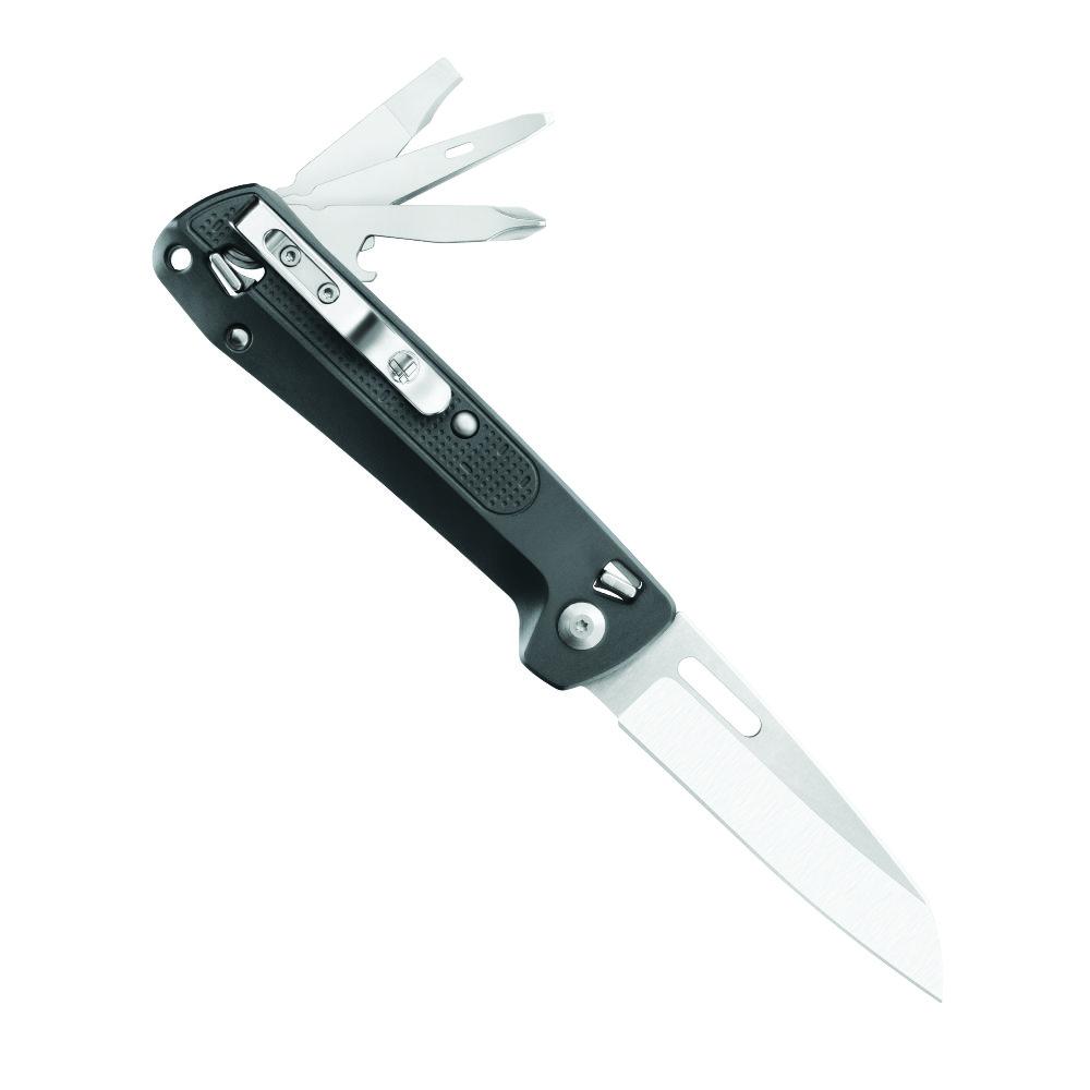 Leatherman FREE K2 Knife Multitool Back View with Tools Open