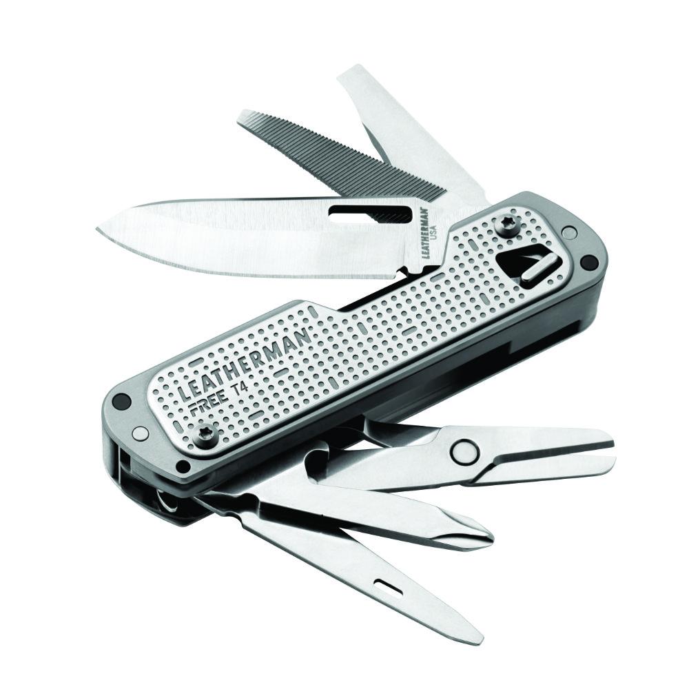 Leatherman T4 Multi-Tool with all Tools Open