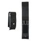 Leatherman Large Black MOLLE Sheath Open and Back View