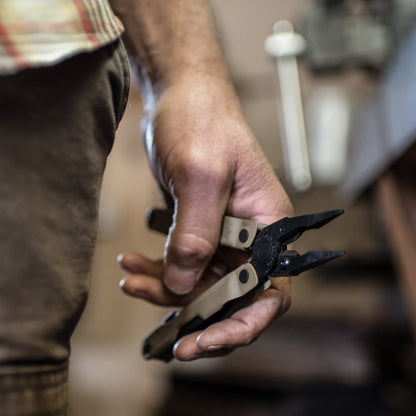 Leatherman Rebar Coyote Tan 17-Function Multi-Tool with Pliers