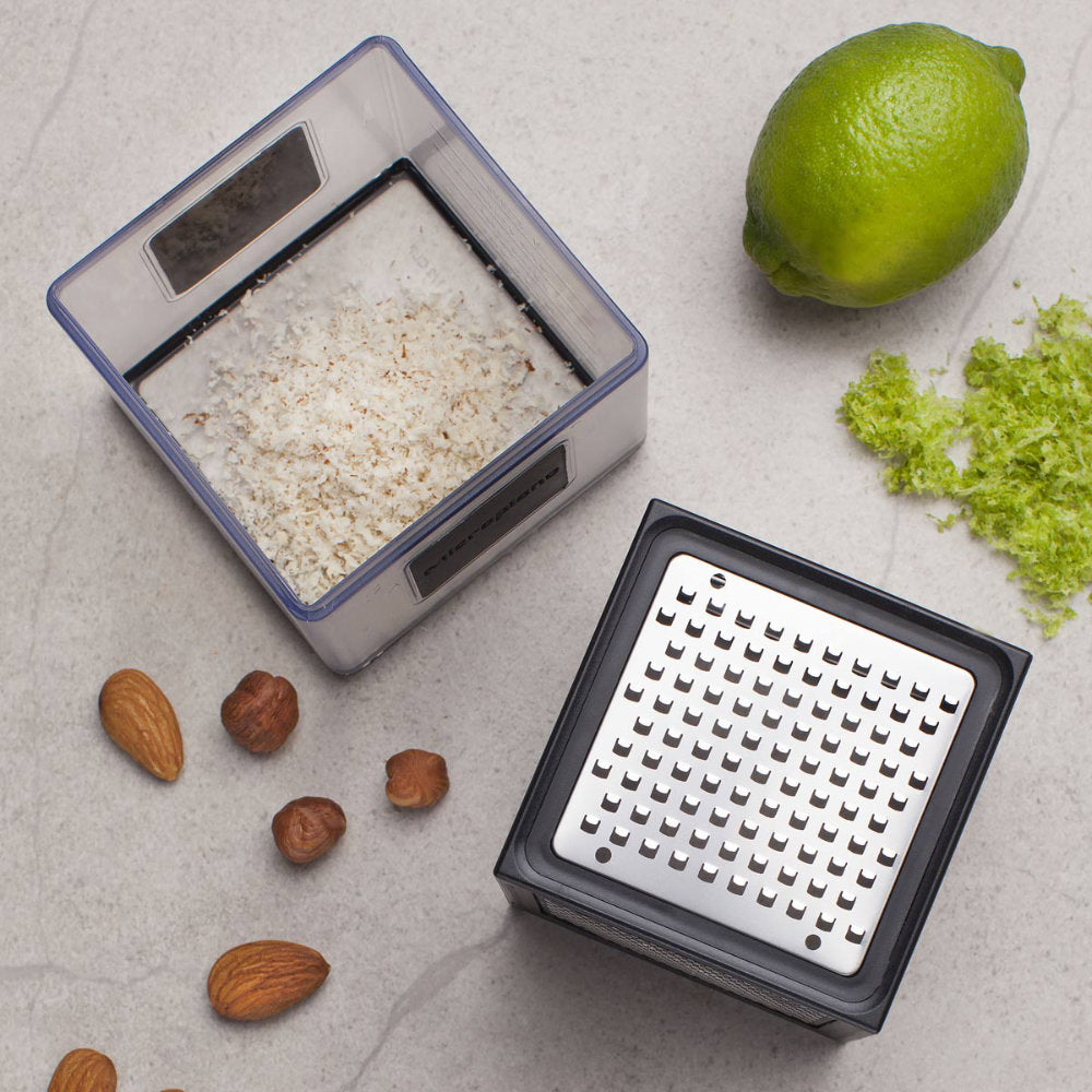 Microplane Grater, Cube, 1-1/2 Cups