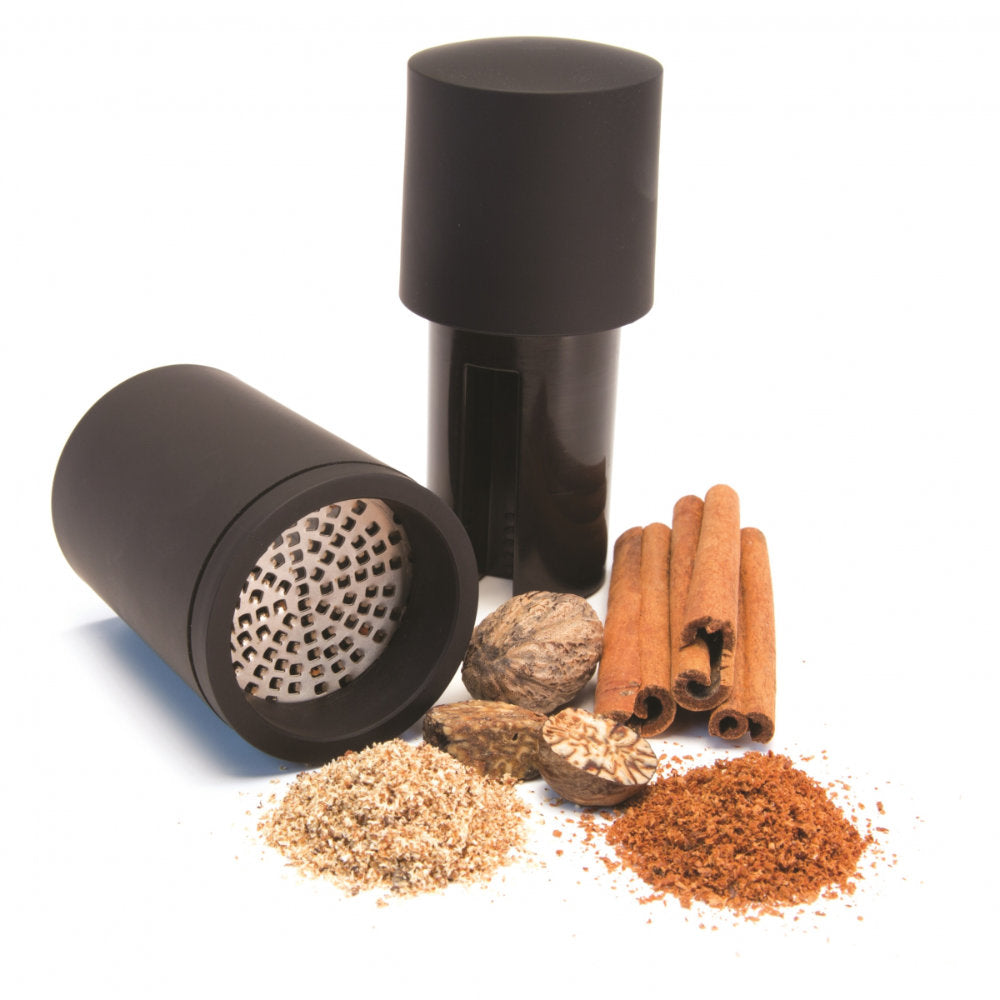 Microplane Black Spice Mill Grind Hard Spices Effortlessly