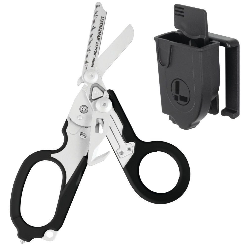 Leatherman Raptor Rescue Black Emergency Multi-tool with Utility Holster