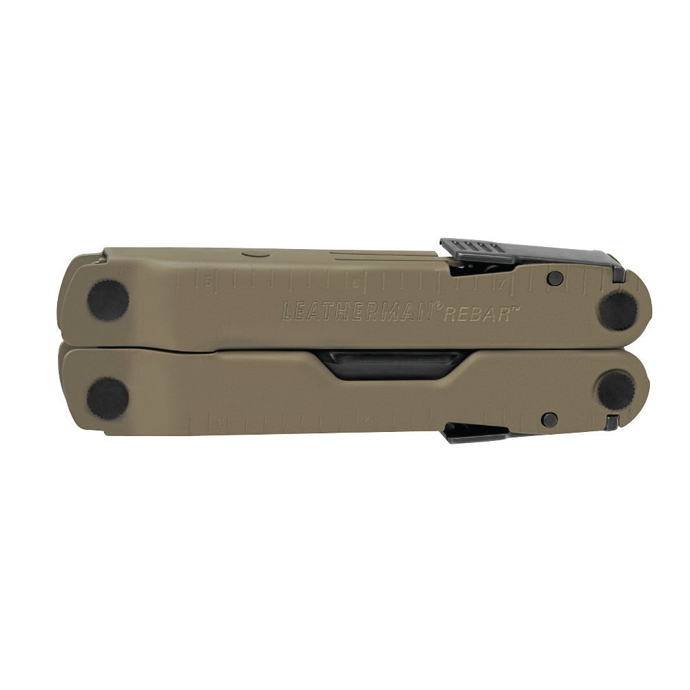 Leatherman Rebar Full-Size Multi-Tool, Coyote Tan, Stainless Steel - - 832721 Leatherman Rebar Full-Size Multi-Tool, Coyote Tan, Stainless Steel - - 832721