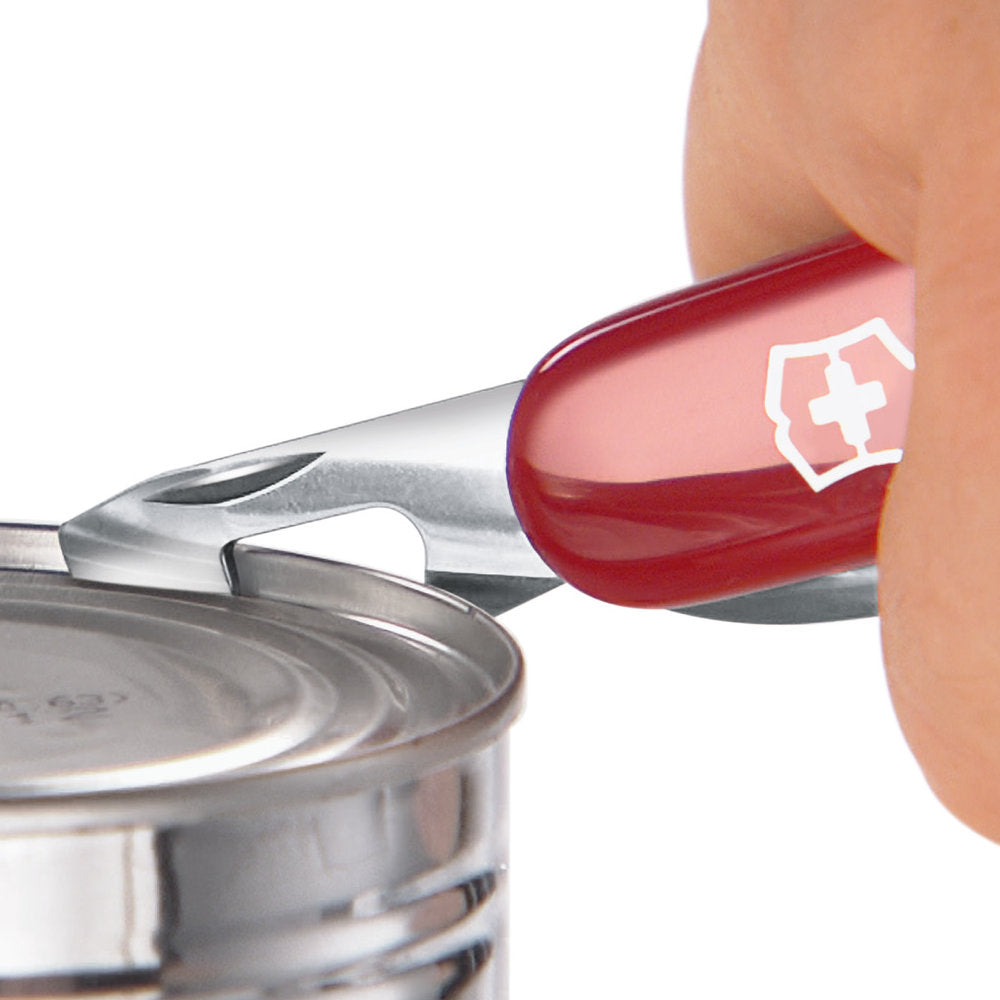 Recruit Swiss Army Knife Can Opener in Use
