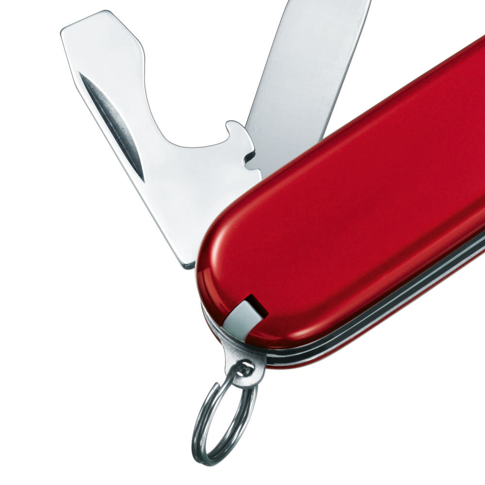 Recruit Swiss Army Knife Bottle Opener and Keyring Detail