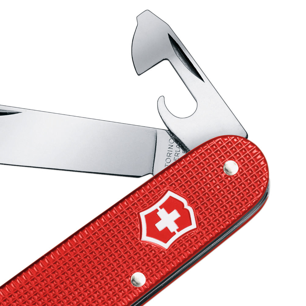 Cadet Red Swiss Army Knife by Victorinox Bottle Opener Detail
