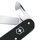 Cadet Black Swiss Army Knife by Victorinox Can Opener Detail