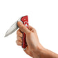 Victorinox Evoke Alox Lockblade Swiss Army Knife with One Hand Opening Thumb Stud