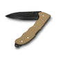 Victorinox Evoke BS Alox Lockblade Swiss Army Knife with Clip in Beige with Black Blade