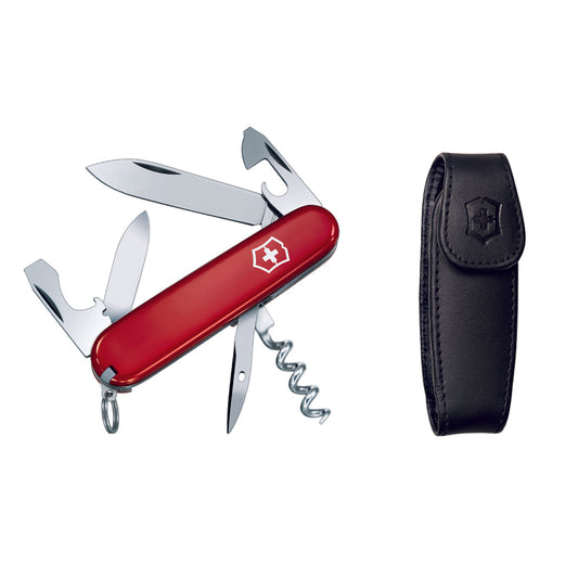 Victorinox Spartan Swiss Army Knife and Clip Pouch Set