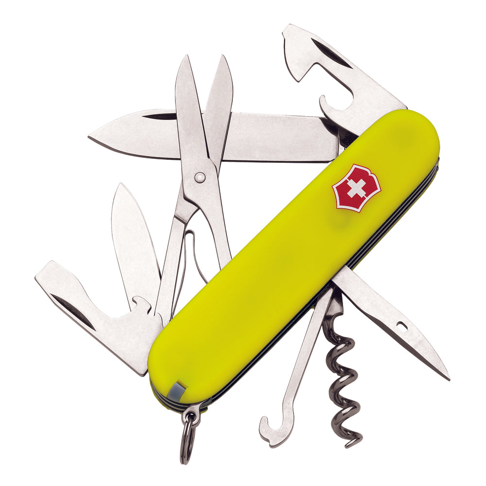 Climber Stayglow Swiss Army Knife at Swiss Knife Shop