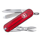 Classic SD Swiss Army Knife by Victorinox in Translucent Ruby