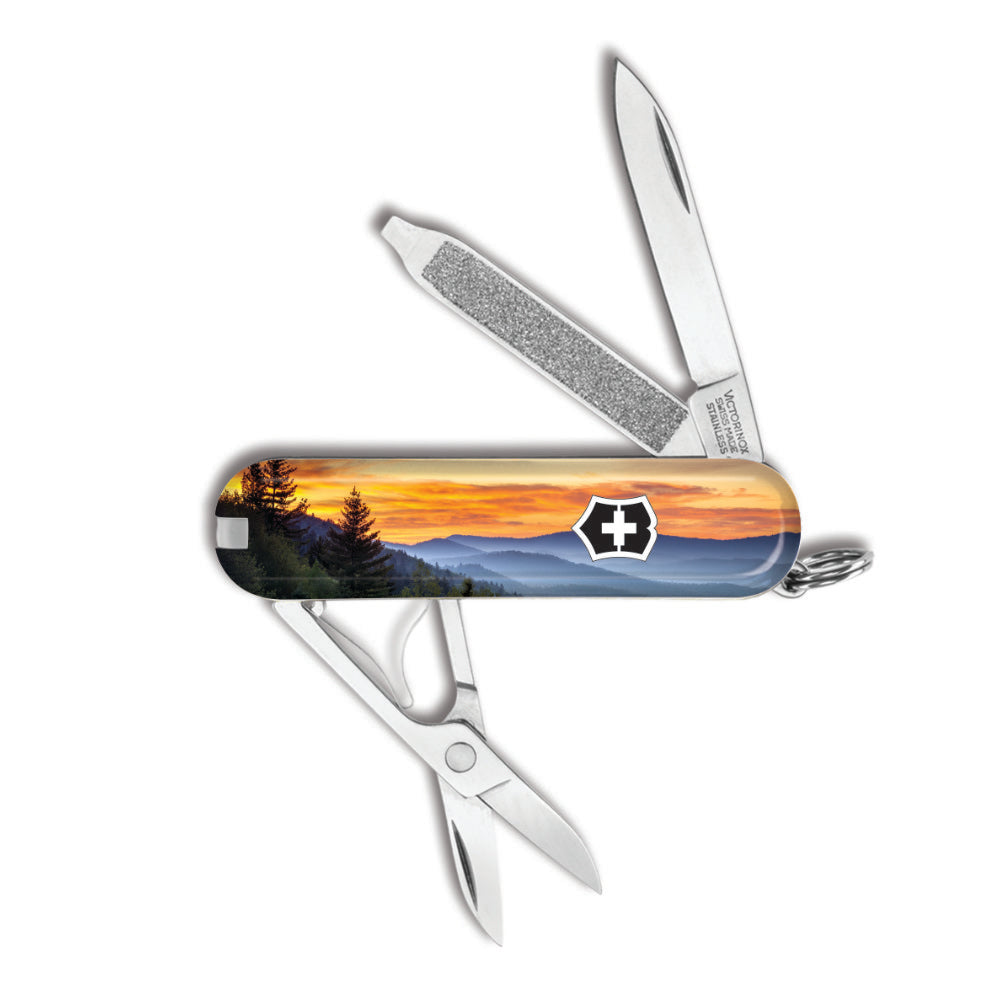 Victorinox Smoky Mountains Classic SD Exclusive Swiss Army Knife at Swiss Knife Shop
