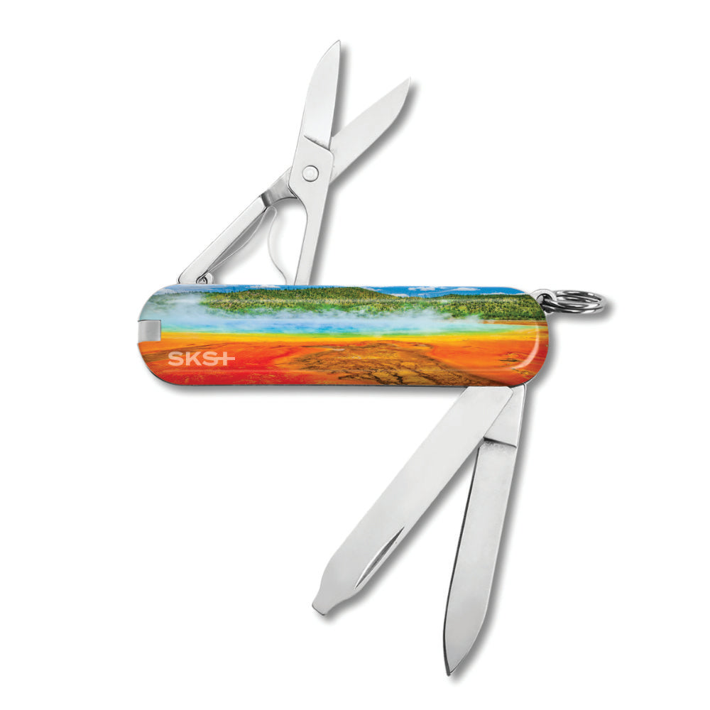 Victorinox Yellowstone Prismatic Lake Classic SD Exclusive Swiss Army Knife Reverse Side