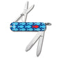 Victorinox Red Fish Classic SD Designer Swiss Army Knife Back View