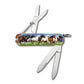 Victorinox Wild Horses Classic SD Designer Swiss Army Knife with Racing Horses