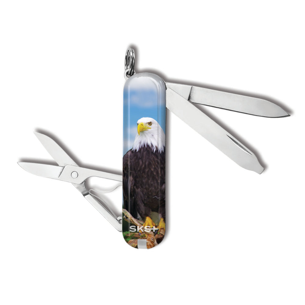Bald Eagle Classic SD Exclusive Swiss Army Knife with Majestic Bald Eagle