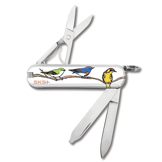 Victorinox Song Birds Classic SD Designer Swiss Army Knife at Swiss Knife Shop