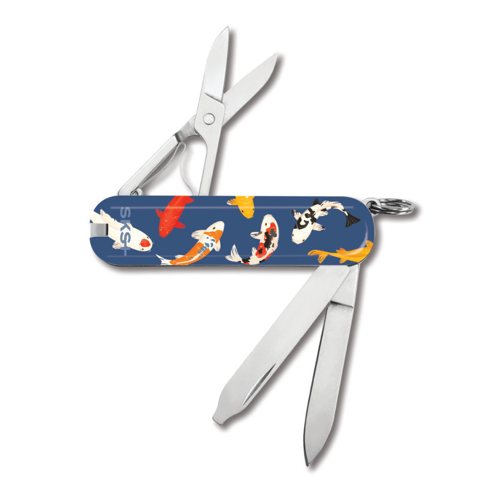 Koi Fish Classic SD Exclusive Swiss Army Knife Reverse Side