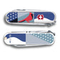 Cardinal Classic SD Exclusive Swiss Army Knife Front and Back Views, Closed