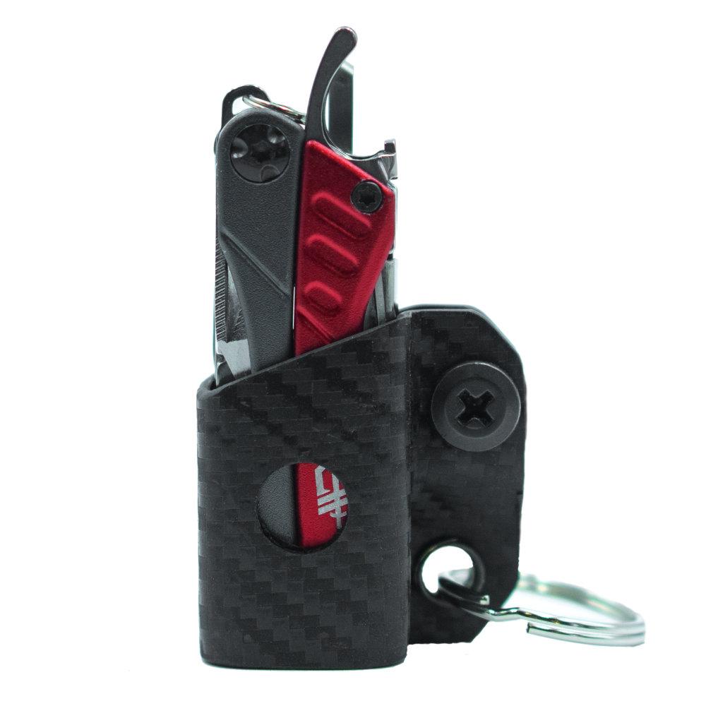 Clip & Carry Kydex Sheath for the Leatherman Squirt at Swiss Knife Shop