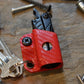 Clip & Carry Kydex Sheath for the Leatherman Squirt Carbon Red with Keys