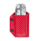 Clip & Carry Kydex Sheath for the Leatherman Wave + in Carbon Red
