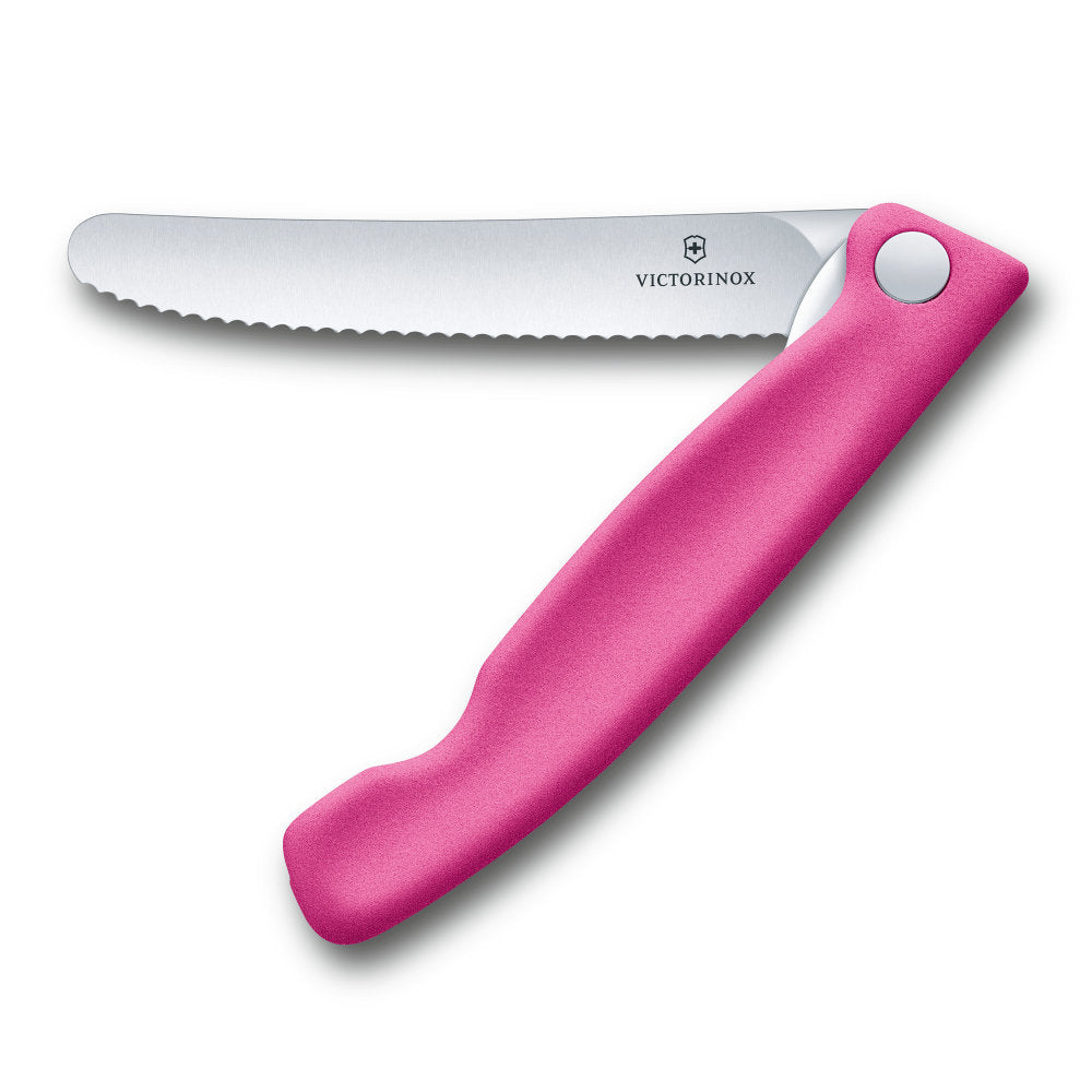 Victorinox Classic 2-Piece 4.5 Serrated Utility Knife Set Pink
