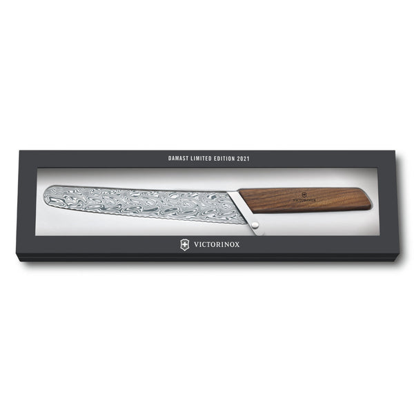 Swiss Modern Damast Limited Edition Bread Knife 2021 at Swiss