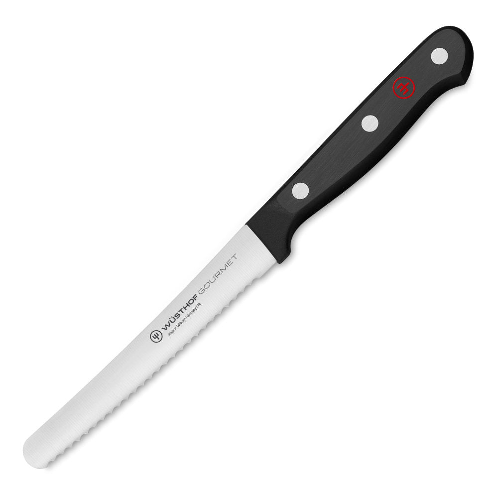 Wusthof Gourmet 4.5" Serrated Utility Knife at Swiss Knife Shop
