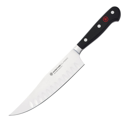 Wusthof Classic 7 Inch Hollow Edge Craftsman Knife at Swiss Knife Shop