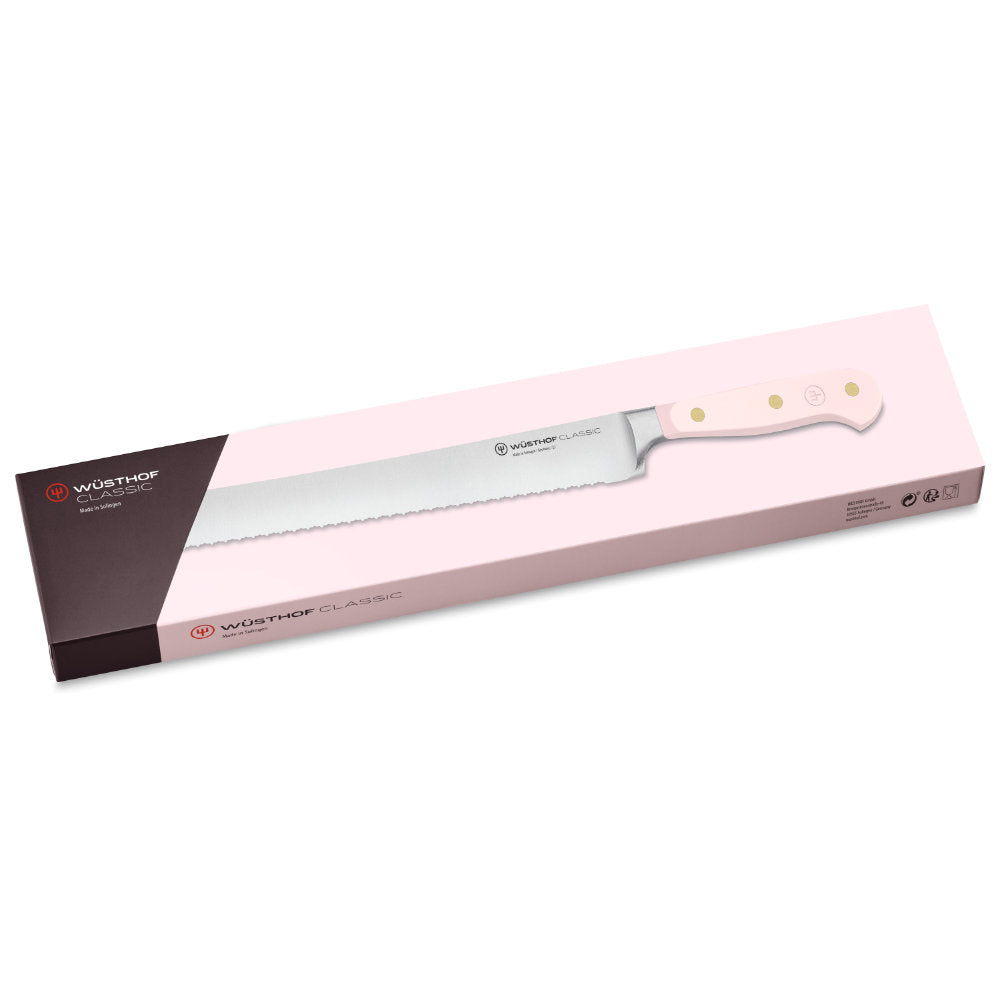 Wusthof Classic Colors 9" Double-Serrated Bread Knife in Colorful Packaging