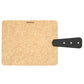 Epicurean Handy Series 9" x 7" Riveted Handle Cutting Board - Natural with Slate Handle at Swiss Knife Shop