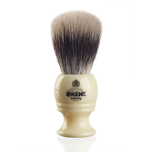 Kent Infinity Silvertex Traditional Shaving Brush