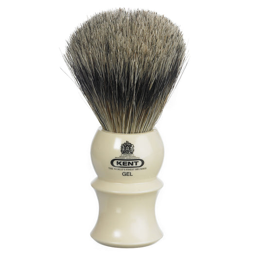 Kent Medium Cream Pure Bristle Gel Shaving Brush