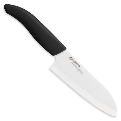 5 Sharp White Blade Ceramic Santoku Knife Kitchen Knife Set Chef Knife +  Peeler