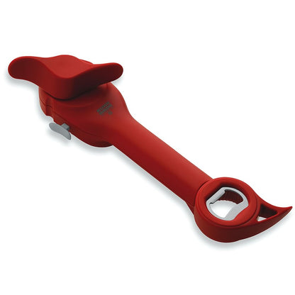 Kuhn Rikon 8.75" Auto Safety Master Opener in Red