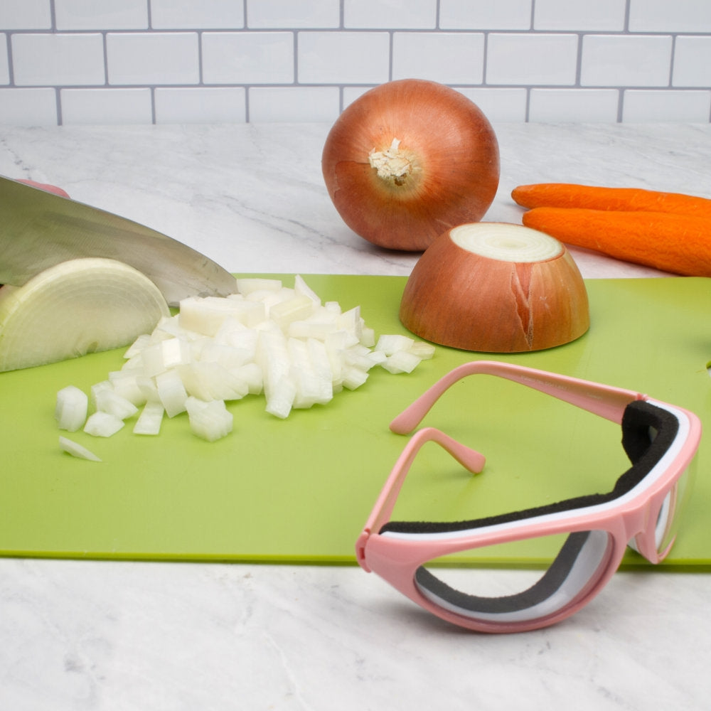 onion cutting goggles Pro Style Pink Onion Goggles at Swiss Knife Shop