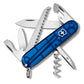 Camper Translucent Sapphire Swiss Army Knife by Victorinox at Swiss Knife Shop