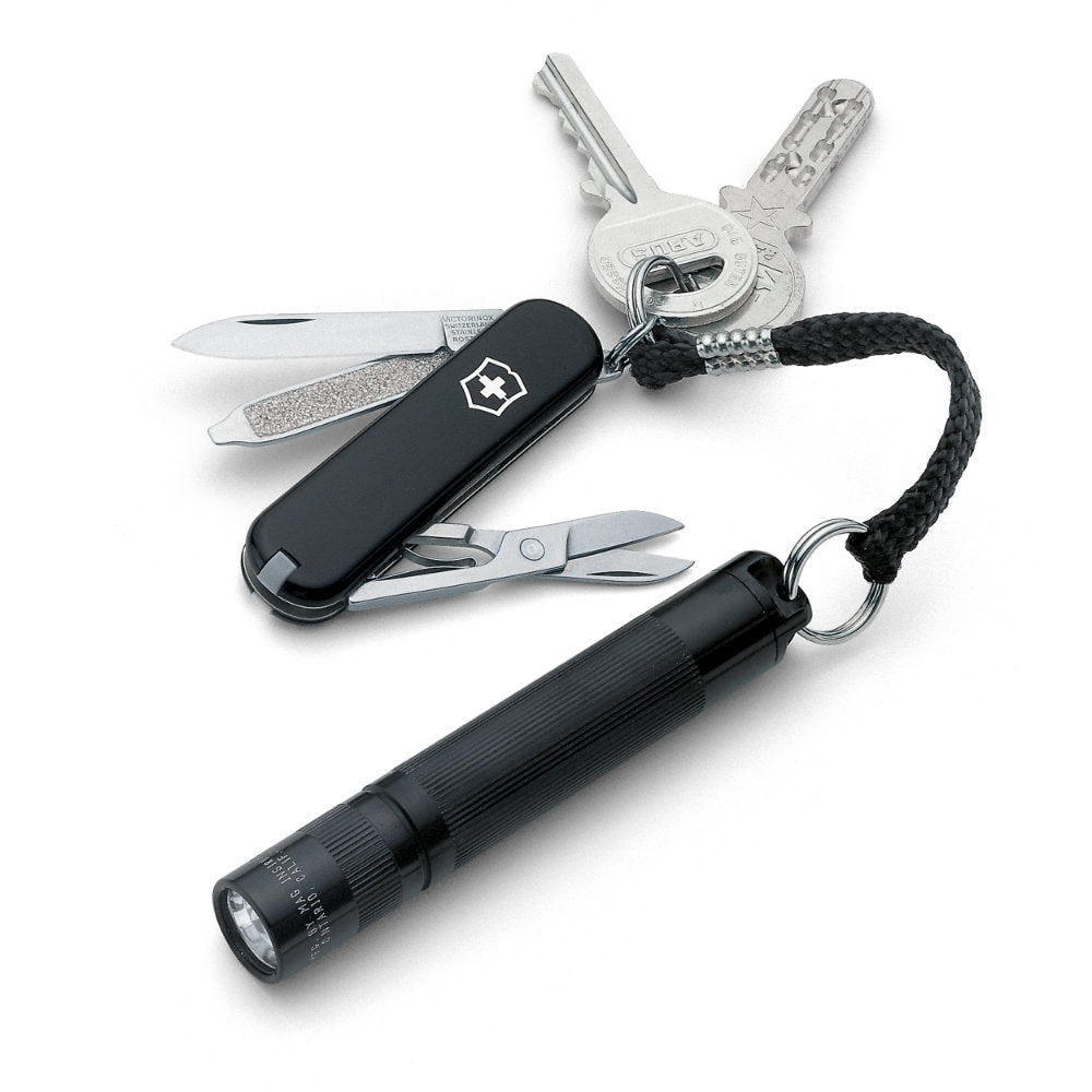Classic SD Swiss Army Knife by Victorinox in Black on Key Chain
